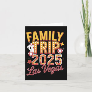Family Trip 2025 Las Vegas - Family Trip 2025  Card