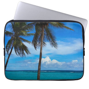 Family Trip Beach Vacation Guadeloupe Caribbean Laptop Sleeve