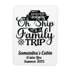 Family Trip Cruise Vacation Ship Door