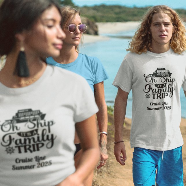 Family Trip Cruise Vacation Ship  T-Shirt (Creator Uploaded)