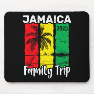 Family Trip Jamaica 2025 Tropical Island Family Va Mouse Pad