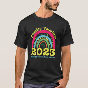 Family Trip Summer Vacation cruise 2023 rainbow wo T-Shirt