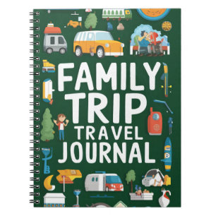 Family Trip Travel Journal for Kids