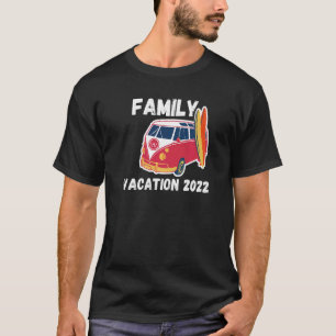 Family Vacation 2022 Beach Tropical Matching Group T-Shirt