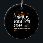 Family Vacation 2022 Making Memories Trip Matching Ceramic Tree Decoration<br><div class="desc">1</div>
