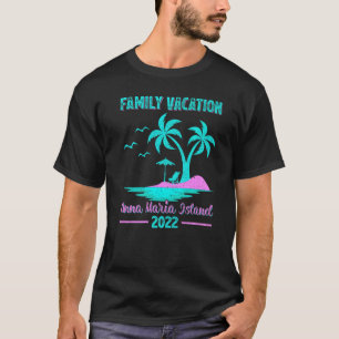 Family Vacation 2022 Vintage Florida Anna Maria Is T-Shirt