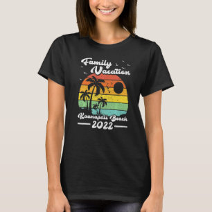 Family Vacation 2022 Vintage Hawaii Kaanapali Beac T-Shirt