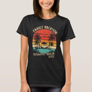 Family Vacation 2022 Vintage Retro California Herm T-Shirt
