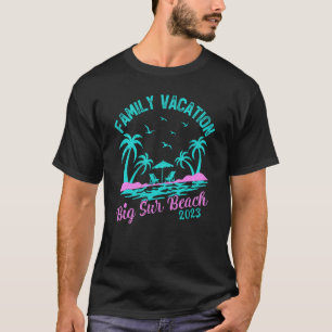 Family Vacation 2023 California Big Sur Beach T-Shirt