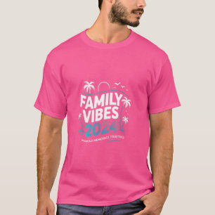Family Vacation 2024 Beach Matching Family Summer T-Shirt