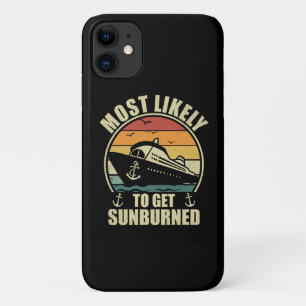 Family Vacation 2024 Most Likely To Get Sunburned Case-Mate iPhone Case