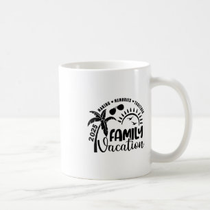 Family Vacation 2025 Beach Matching Family Summer Coffee Mug
