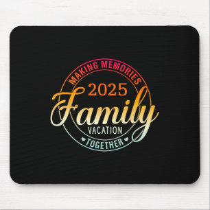 Family Vacation 2025 Family Matching Summer Vacati Mouse Pad