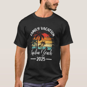Family Vacation 2025 Vintage Hawaii Kailua Beach T-Shirt
