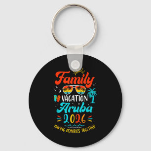Family Vacation 2026 Aruba Matching Summer Vacatio Key Ring
