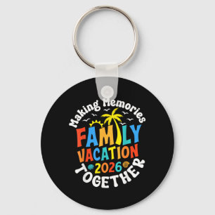 Family Vacation 2026 Beach Matching Family Summer Key Ring