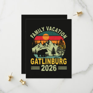 Family Vacation 2026 Gatlinburg Tennessee Save The Date
