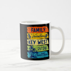 Family Vacation 2026 Key West Matching Summer Vaca Coffee Mug