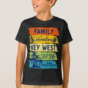 Family Vacation 2026 Key West Matching Summer Vaca T-Shirt