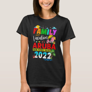 Family Vacation Aruba Making Memories Together Sum T-Shirt