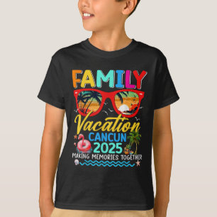 Family Vacation Cancun 2025 Summer Matching Group T-Shirt