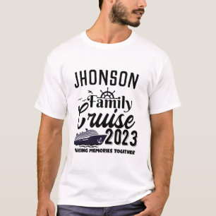 Family Vacation Cruise Ship Trip Personalized 2023 T-Shirt