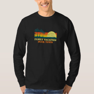 Family Vacation Duck Town American North Carolina  T-Shirt