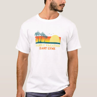 Family Vacation East Lyme American Connecticut Usa T-Shirt