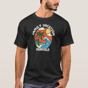 Family Vacation Fairfield Beach Connecticut Beach T-Shirt