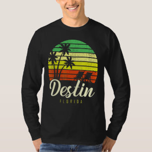 Family Vacation Florida Destin Sunset Beach T-Shirt