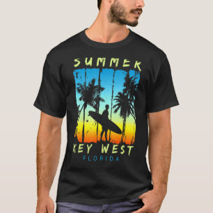Family Vacation Florida Key West Sunset Beach T-Shirt