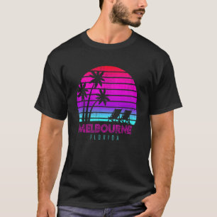 Family Vacation Florida Melbourne Sunset Beach T-Shirt