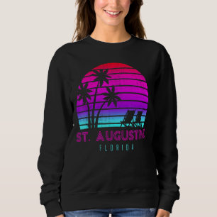 Family Vacation Florida St Augustine Sunset Beach Sweatshirt