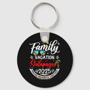 Family Vacation Galapagos 2025 Matching Cruise Vac Key Ring