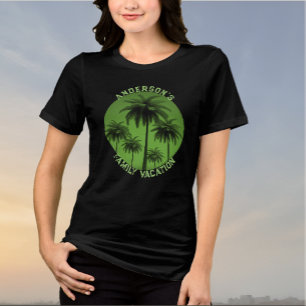 Family Vacation Graphic T-Shirt Tri-Blend Shirt