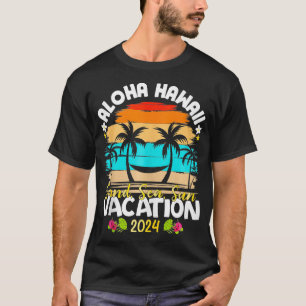 Family Vacation Hawaii 2024 Matching Summer Vacati T-Shirt