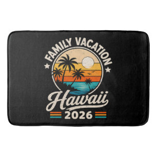 Family Vacation Hawaii 2026 Bath Mat