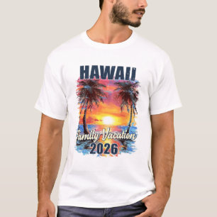 Family Vacation Hawaii 2026 Summer Trip Matching S T-Shirt