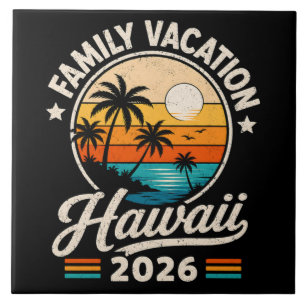 Family Vacation Hawaii 2026 Tile