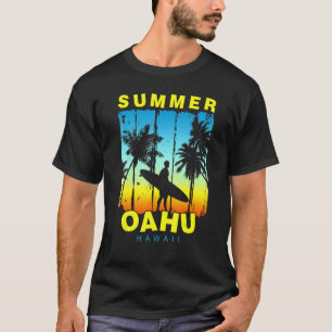Family Vacation Hawaii Oahu Sunset Beach T-Shirt