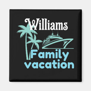 Family Vacation Magnet