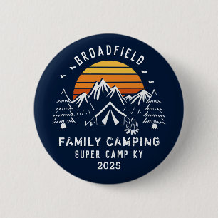 Family Vacation Matching Camping Custom 6 Cm Round Badge