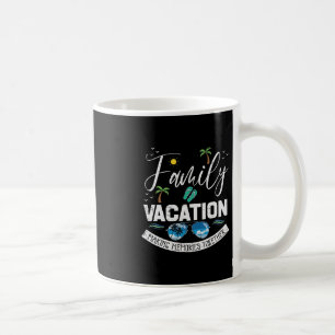 Family Vacation Memories Together Match Men Women Coffee Mug