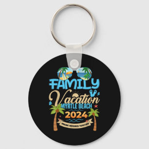 Family Vacation Myrtle Beach 2024 Summer Vacation  Key Ring