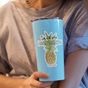 Family Vacation Personalised Pineapple Cruise