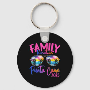 Family Vacation Punta Cana 2025 Matching Holiday S Key Ring