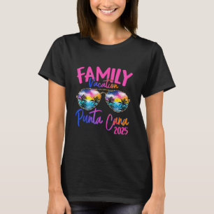 Family Vacation Punta Cana 2025 Matching Holiday S T-Shirt
