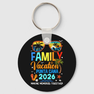 Family Vacation Punta Cana 2026 Family Vacation Key Ring