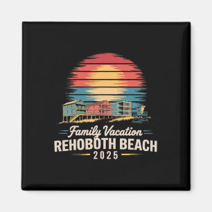 Family Vacation Rehoboth Beach 2025 Coastal Family Magnet