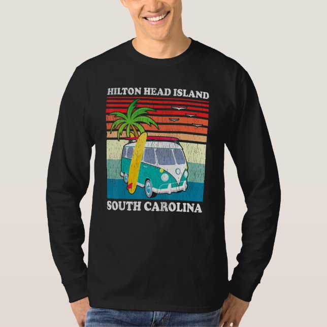 Family Vacation Retro South Carolina Hilton Head I T-Shirt (Front)